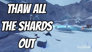 How to Thaw all the shards out  Genshin Impact [upl. by Harod]