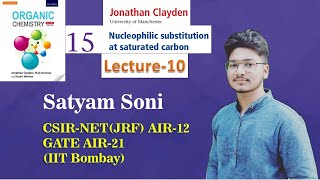 Lecture 10Complete Clayden series Nucleophilic substitution at saturated carbon [upl. by Ennayt905]