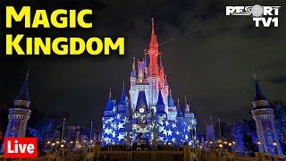 🔴Live An Empty Saturday Evening at Magic Kingdom  Walt Disney World Live Stream  7624 [upl. by Fidela410]