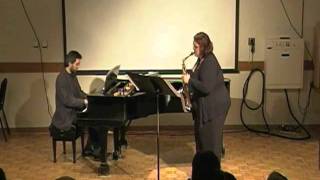 Berceuse for Alto Saxophone and Piano [upl. by Ecinna]