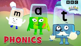 One Syllable Words  Phonics for Kids  Learn To Read  Alphablocks [upl. by Iphigenia]