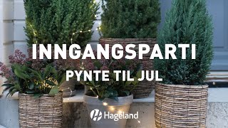 Inngangsparti  pynte til jul [upl. by Waylen]