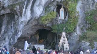 Rosary from Lourdes  30122021 [upl. by Atiuqel645]