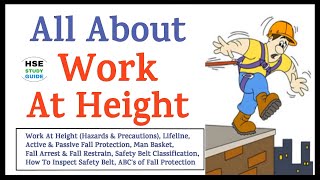 All About Work At Height Safety  LifelineClassification of Safety BeltABCs of Fall Protection [upl. by Leirea]