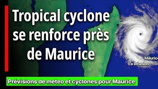 Prévision du 26 Mars 2024  «Météo et prévisions de cyclone pour l’Île Maurice et la Réunion» meteo [upl. by Pelmas420]