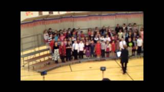 SLES K2 students present quotI Hear America Singingquot [upl. by Nesral]