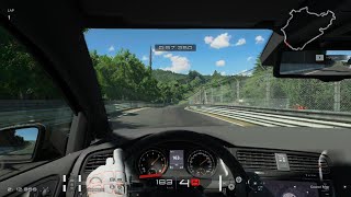 GT SPORT 計時賽：大眾高爾夫 VII GTI  紐博格林北環 9 22648  TRD週末比賽挑戰計時賽全圈 [upl. by Aihsekan]