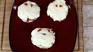 Mummy English Muffin Pizzas  Halloween Recipes [upl. by Zealand]