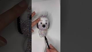 Bedazzling SNOOPY diy christmas [upl. by Nagem]