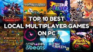 Top 10 Best Local Multiplayer Games On PC  2023 [upl. by Edgell318]