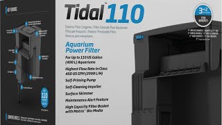 Seachem tidal HOB filter review [upl. by Eckblad715]