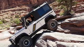 4x4  Moab Rim  Argentinos en MOAB Easter Jeep Safari 2017 [upl. by Siugram]