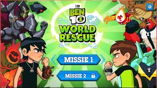 BEN 10 WORLD RESCUE FULL GAME BENTEN GAME [upl. by Feltie]