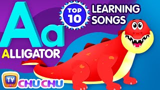 Phonics Song Lets Learn the Colors amp More  Top 10 Learning Videos  ChuChu TV Nursery Rhymes [upl. by Bautram]