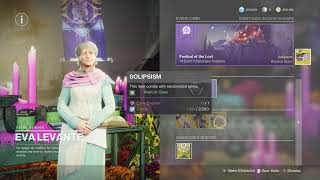 Destiny 2  DO THIS NOW Free Exotic Class Item Without Doing Dual Destiny Limited Time Event [upl. by Redmer]