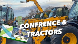 SOME NFU CONFRENCE BUT ALSO A TRACTOR FIX OLLYBLOGS AnswerAsAPercent 1067 [upl. by Redliw363]