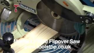 Makita LF1000 10in260mm Flipover Saw [upl. by Darcia]