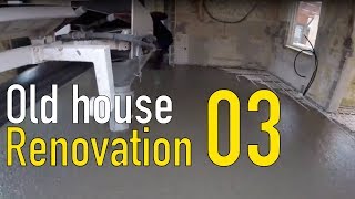 Old House Budget Renovation  Part 03  Insulation Pipes Concrete [upl. by Neerod965]