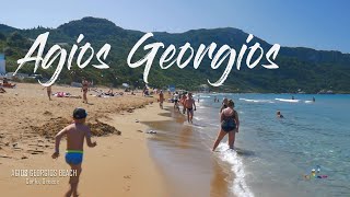 Agios Georgios beach Corfu Greece [upl. by Ylaek]