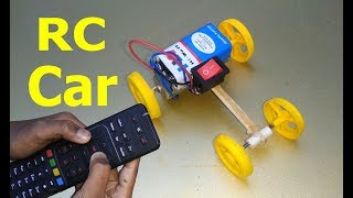 how to make rc remote control car at home [upl. by Clarke]