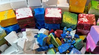 Multi Dyed  Plain amp Pasted Block Gym Chalk Compilation  Oddly Satisfying ASMRgymchalkIndonesia [upl. by Weitzman388]