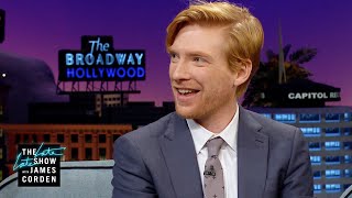 Domhnall Gleeson Doesnt Meet Many General Hux Fans [upl. by Huey371]