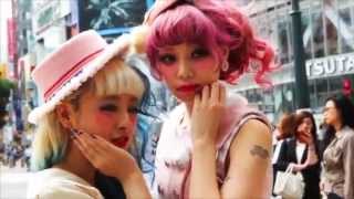 Saaya＆Miho in Harajuku and Shibuya with Swankiss Sample林田沙綾＆荒木みほin原宿 渋谷 [upl. by Lekram378]