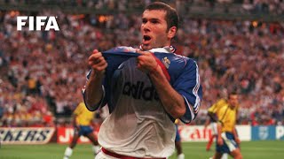 🇫🇷 Zinedine Zidane  FIFA World Cup Goals [upl. by Beret]