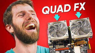 The Worst CPU AMD ever made  Quad FX Upgrade Path Retrospective [upl. by Cimah]