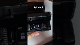 Dji mic 2 mis nuevos microfonos de 350 dolares para mi canal 😍 [upl. by Darreg]