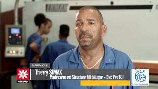 ONISEP Martinique  BAC PRO  Technicien Chaudronnerie Industrielle [upl. by Eirolav]