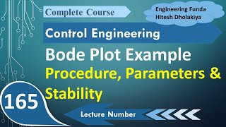 Bode Plot Example in Control Systems Basics Drawing Procedure and Parameters [upl. by Vassily]