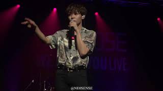 191206 The Rose Kim Woosung  Moon live WeRoseYouinKL [upl. by Sitof189]