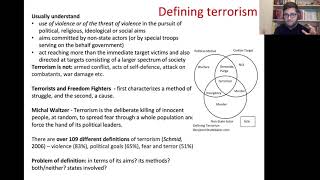 Terrorism lecture [upl. by Yahsat264]