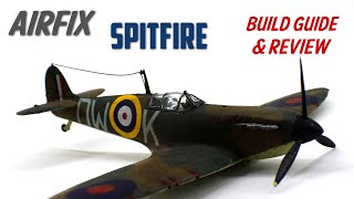 Airfix Spitfire Mk1a  Beginners Guide  172 Scale Model Kit Build amp Review [upl. by Willcox]