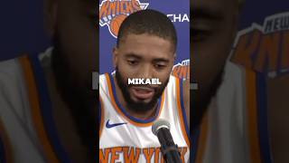 Knicks vs Wizards Mikal Bridges has a jump shot problem [upl. by Ahsikyw]