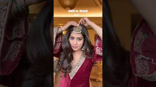 Get Ready with me for Mehndi ♥️ Day  1 krishnamukherjee indian wedding mehndi ootd ♥️🧿 [upl. by Arytahs218]