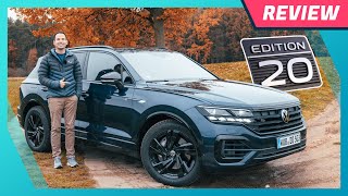 VW Touareg quotEdition 20quot 2022 im Test Sonderedition im Detail Fahrbericht 30 TSI amp Verbrauch [upl. by Nonohcle]