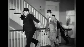 Laurel and Hardy Blockheads film clips with James Finlayson [upl. by Elinore]