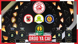 LIVE DROO YA ROBO FAINALI LIGI YA MABINGWA AFRIKA  CAFCL DRAW QUARTER FINAL 2024 [upl. by Lamberto]