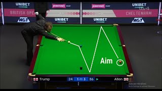 19 Best Shots  British open snooker 2024 [upl. by Aeikan]