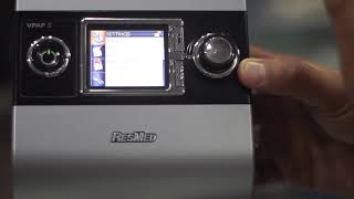 Bipap Resmed s9 Vpap S pressure settings  Bipap settings  How to use bipap [upl. by Kirch]