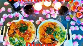 Valentines Day Dinner for Two Seafood Fettucini [upl. by Lynna]