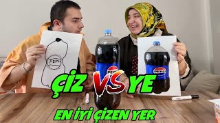 ÇİZ Vs YE CHALLENGE  EN İYİ ÇİZEN KAZANIR [upl. by Moss585]