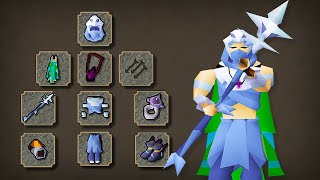 NEW Blue Moon Spear amp Armor is INSANE Removes Hit Delay  OSRS [upl. by Ayikin16]