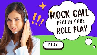 Call Center English Conversation Mock Call 📞 for Health Insurance [upl. by Asquith269]