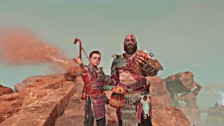 God of War  Scattering Fayes Ashes Ending [upl. by Winonah]