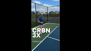 CRBN 3X 14mm Pickleball Paddle Review The Best Hybrid Paddle [upl. by Aylsworth835]