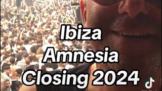 Amnesia Closing Party…Ibiza 2024 [upl. by Virgilio]