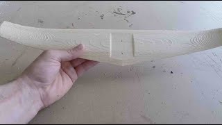 CNC cutting a hydrofoil stabilizer [upl. by Lil]